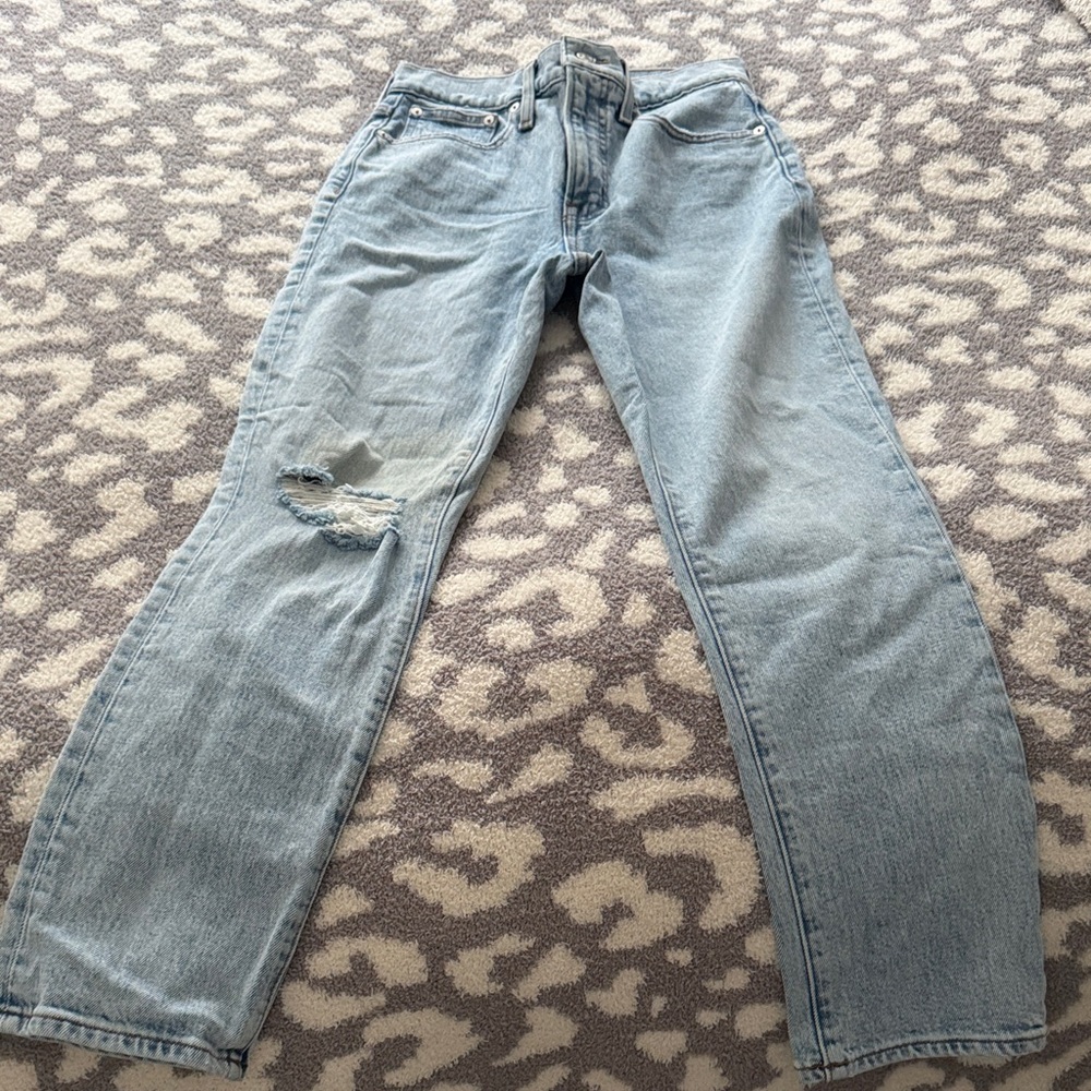 Madewell Women's High Rise Light Blue Jeans